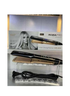 Rozia ROZIA Hair Straightener – Ultra-Fast Heat-Up, Automatic Safety Shut-Off, Adjustable Temperature, Ready in 30 Seconds  - Image 3