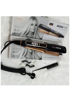 Rozia ROZIA Hair Straightener – Ultra-Fast Heat-Up, Automatic Safety Shut-Off, Adjustable Temperature, Ready in 30 Seconds  - Image 2