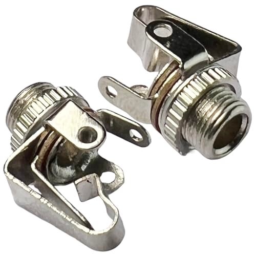 CESS 1/8" 3.5mm Mono TS Female Jack Socket with Switch Panel Mount (10 Pack) - Image 4