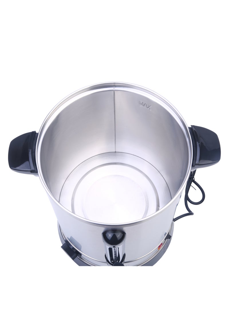 SONASHI 6.8L Electric Water Boiler - Stainless Steel Double Layer Body with Water Tag | Auto & Resettable Thermostat with Indicator Light | Perfect for Outings, Office Parties and Home 950W SEWB-68 Silver/ Black - Image 4