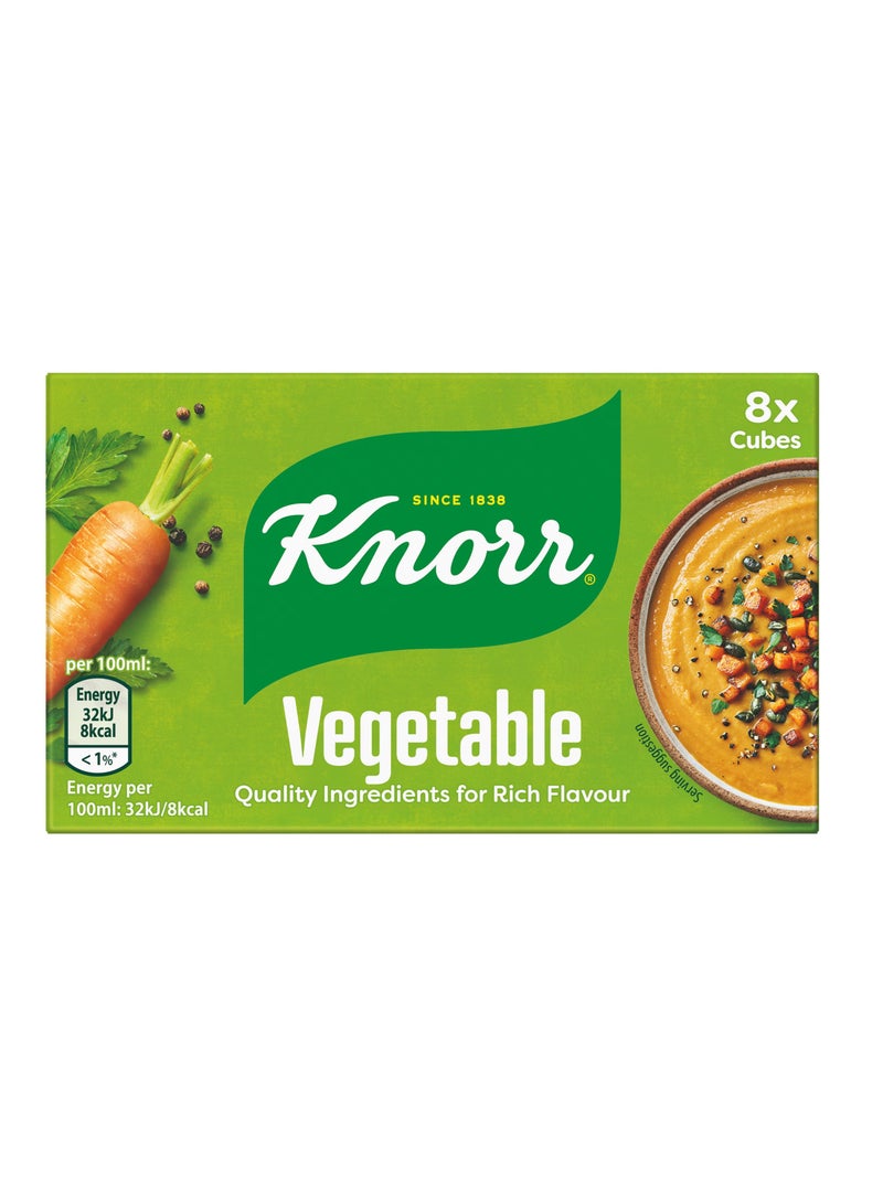 Knorr Vegetable Stock, 8 Cubes