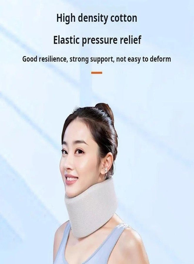 Krizkey Portable Travel Neck Brace Cervical Collar, Cervicorrect Neck Brace for Sleeping,Adjustable Neck Support Brace For Anti Snoring, Soft Neck Support Keep Vertebrae Stable - Image 2