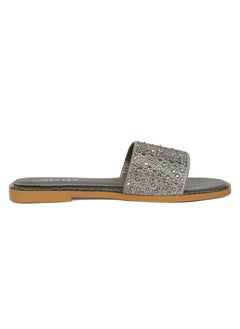Better Ladies Flat Sandal Grey  - Image 4