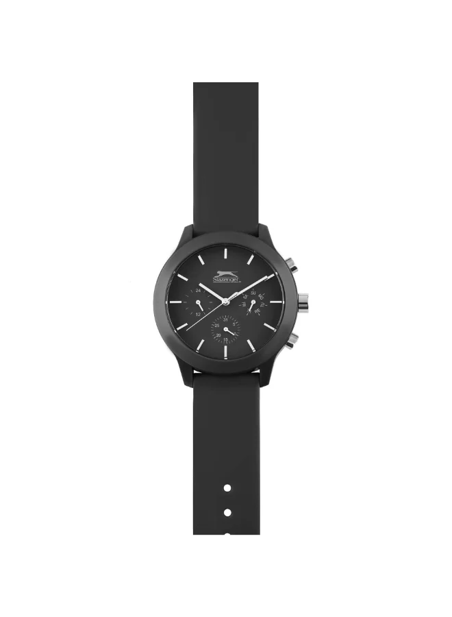 Slazenger SLAZENGER Unisex Multi Function Black Watch -SL.9.2201.2.02