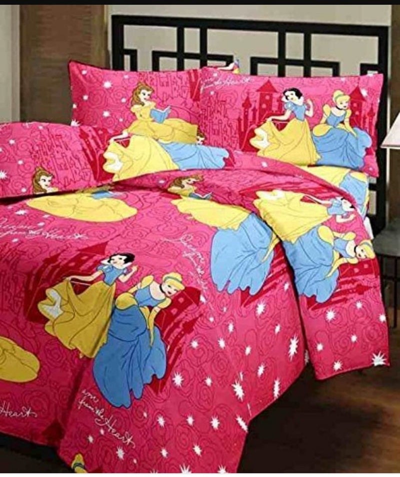 Blizz Mont Super Soft Polyester Blend Cartoon Design Print Reversible Kid's Single Bed Dohar, Multicolour-C1-(JF031) - Image 3