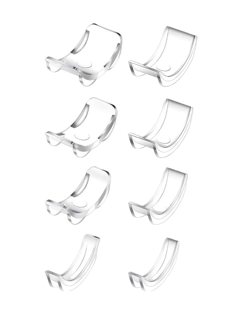 Generic - 8-Piece Invisible Ring Size Adjuster,Invisible, transparent, non-slip, anti-shedding - Image 1