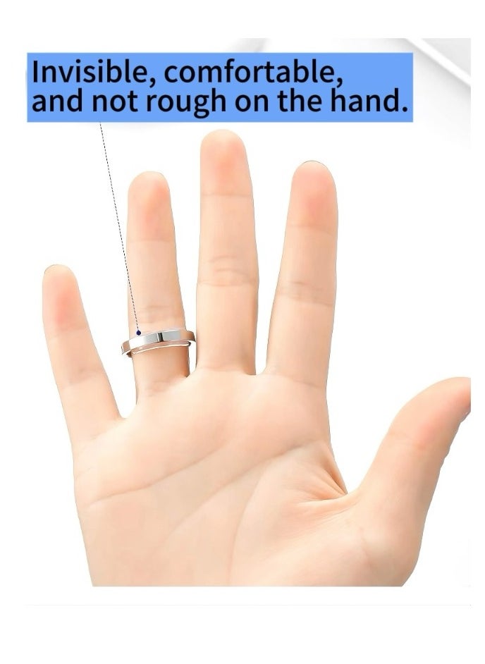 Generic - 8-Piece Invisible Ring Size Adjuster,Invisible, transparent, non-slip, anti-shedding - Image 1