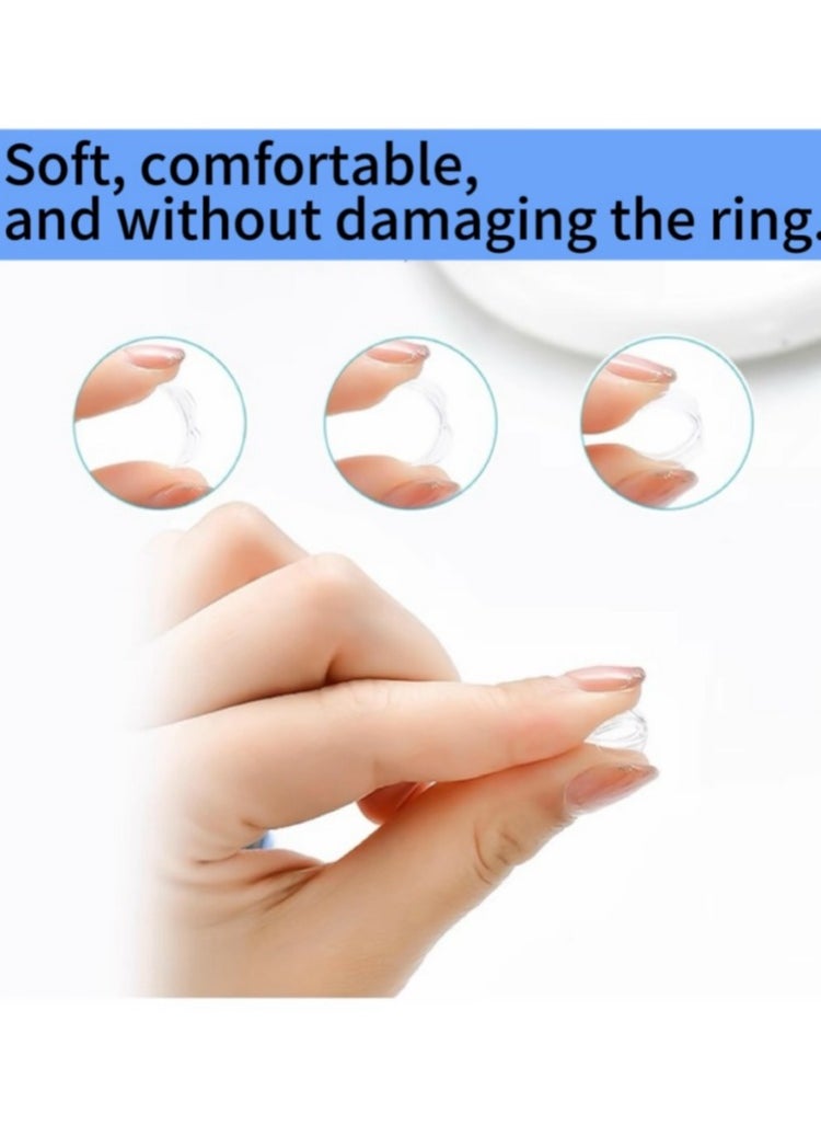 Generic - 8-Piece Invisible Ring Size Adjuster,Invisible, transparent, non-slip, anti-shedding - Image 1