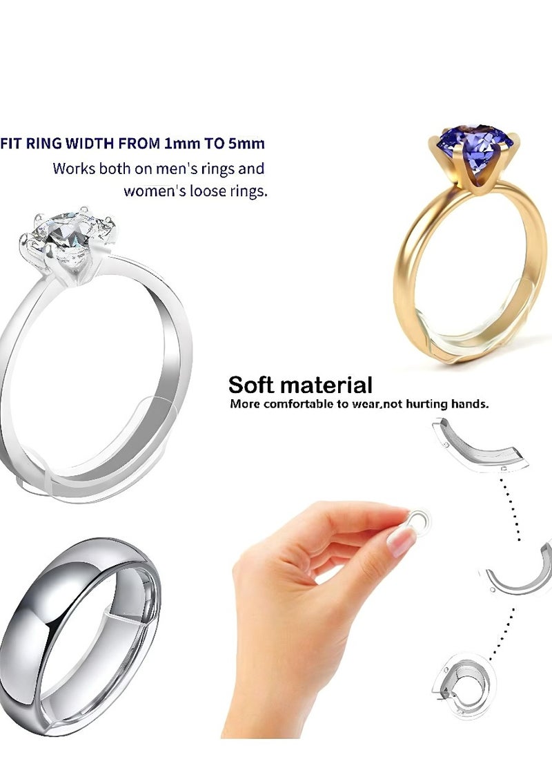 Generic - 8-Piece Invisible Ring Size Adjuster,Invisible, transparent, non-slip, anti-shedding - Image 1