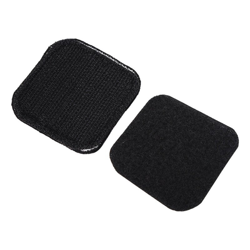 Embroidered Patch Medical Cross Detailed Embroidery - White Hook Loop Applique for Uniforms Bags Hats - Image 1