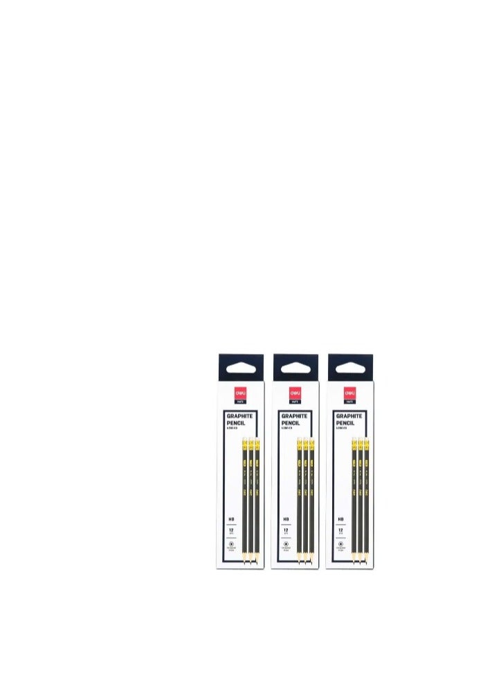 Deli 36 Piece Graphite Pencils - Image 3