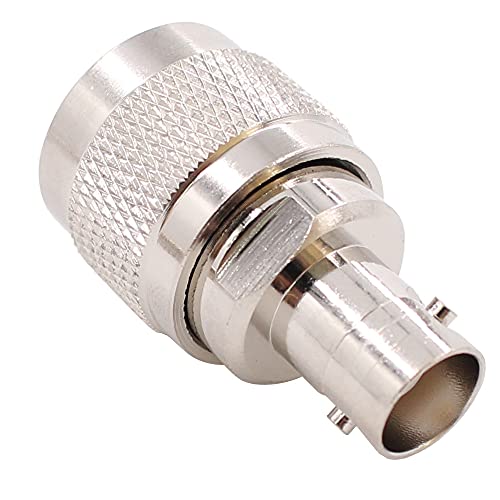 exgoofit BNC Female to SO239 Male Adapter 4pcs RF Coaxial Coax Connector PL-259 PL259 Cable - Image 4