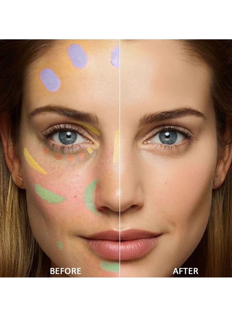 evpct Concealer Cream Makeup Palette Color Corrector,Under Eye Brightener Concealer Dark Circle Concealer Palette,Waterproof Foundation Cream Based Makeup Palette Full Face Contour Kit for Beginners - Image 5