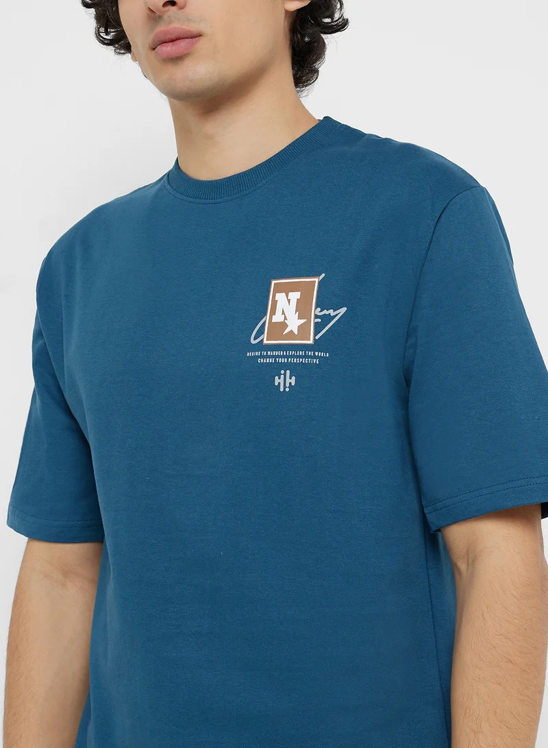 Seventy Five Casual Oversized T-Shirt