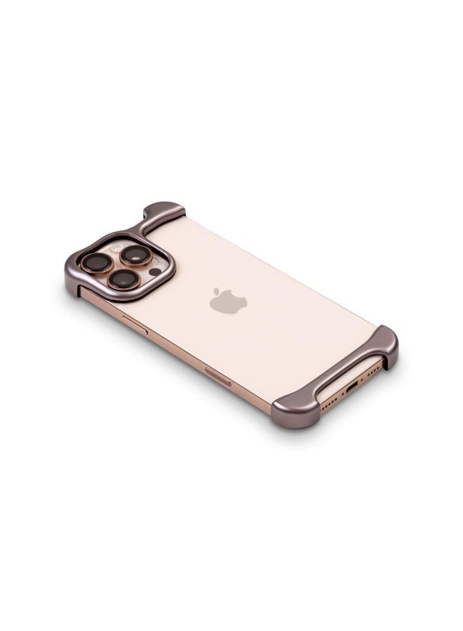 دارك جراب INFINITY مدعم من الاطراف لون تيتانيوم الطبيعي 16 برو ماكس - Image 2