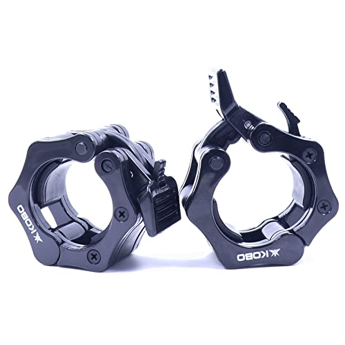 Kobo Fitness Quick-Release Safety Collars Set of 2 – 2 inch Olympic Bars -Heavy-Duty Plate Clamps (IMPORTED) - Image 1