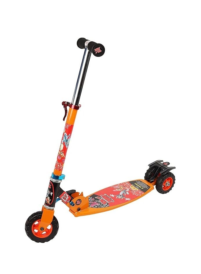 توي زون سكوتر بيضاوي للأطفال للتزلج | سكوتر ركلة ذكي | ارتفاع قابل للتعديل وفرامل خلفية | سكوتر قابل للطي | للأطفال بعمر 6 سنوات فما فوق - Image 1