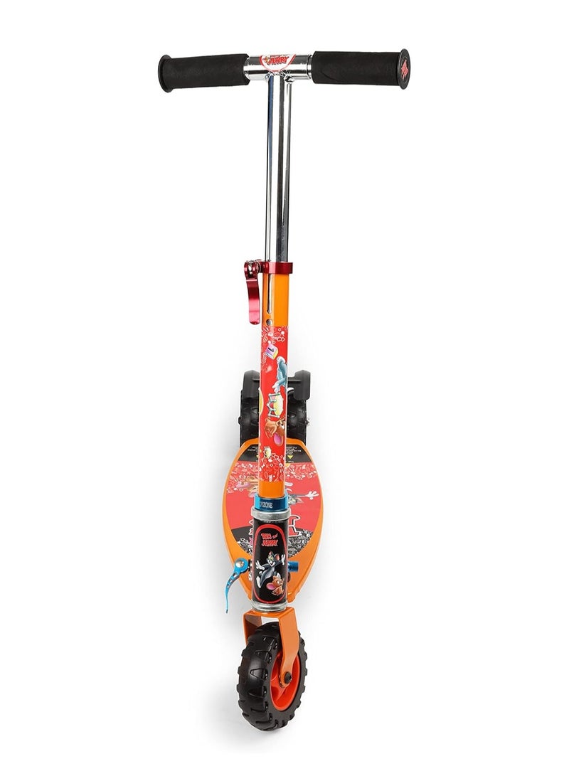 توي زون سكوتر بيضاوي للأطفال للتزلج | سكوتر ركلة ذكي | ارتفاع قابل للتعديل وفرامل خلفية | سكوتر قابل للطي | للأطفال بعمر 6 سنوات فما فوق - Image 3