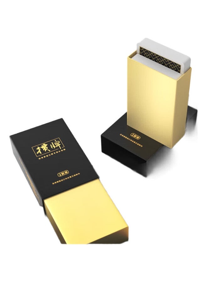 Dechen Dichen Professional Ociation-selected Guan Cards, German Black Core, Two Decks In One Box, Durable For C Pe Ions - Image 2