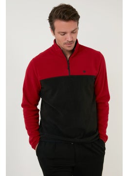 Buratti Regular Fit Zippered Stand Collar Winter Fleece Men's Fleece 5906016  - Image 3