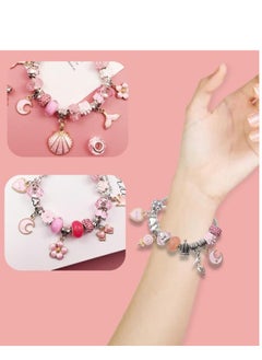 Golden Bracelet Making Kit for Girls,76PC Charm Bracelets Kit with Jewelry Box, DIY Jewelry Making Kit for Girls, Jewelry Gift for Adults and Kids，Gifts For 8-12 Year Old Girl  - Image 5