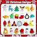 MGparty 48 PCS Christmas Squishies Mochi Squishies Toys for Kids Christmas Stocking Stuffers Party Favor Goodie Bag Filler Bulk - Image 4