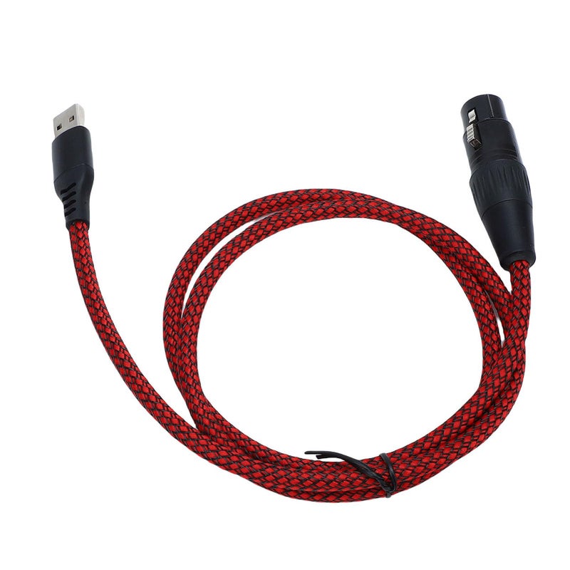 XLR Female to USB Cable Converter for Microphone Recording Karaoke Mixing Console Size 1 - Image 5