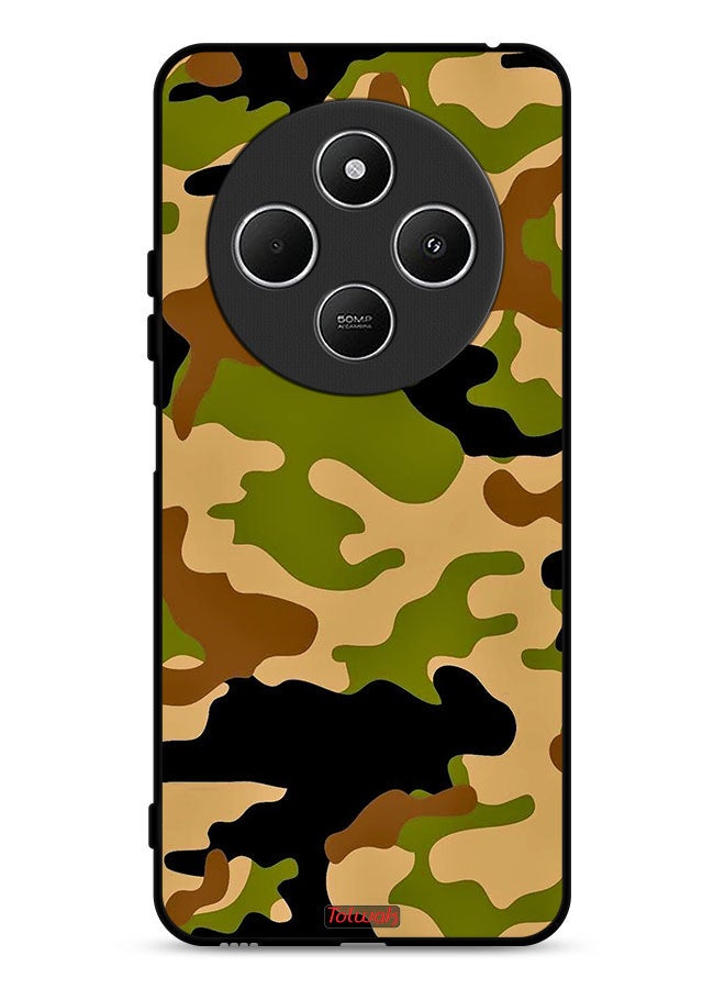 Tolwak Xiaomi Redmi 14C 4G Protective Case Cover Camouflage Abstract Digital Pattern - Image 1