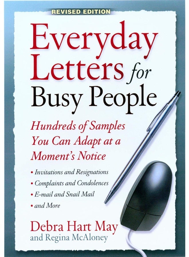 Career Press Everyday Letters for Busy People: Hundreds of Samples You Can Adapt at a Moments Notice Revised Edition  - Image 1