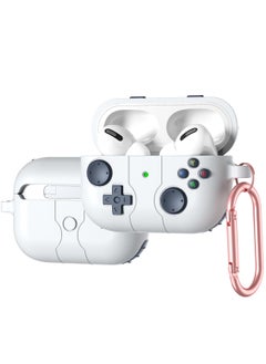 Suitable For Airpods Earphone Case Silicone Cute Apple 4 Generation Bluetooth Earphone Case Airpodspro2 Protective Case-Color:White-Model:Airpords 3rd Generation