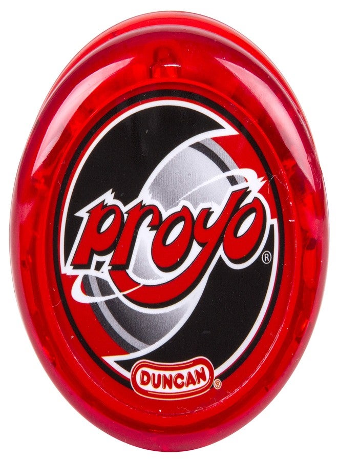 Duncan Toys ProYo Looper Yo-Yo, Beginner Yo-Yo with String, Wooden Axle and Plastic Body, Red - Image 1