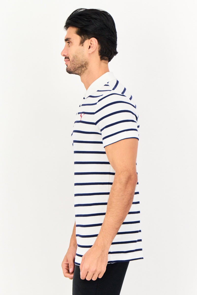 PUMA Men Slim Fit Short Sleeve Embroidered Logo Outdoor Polo Shirt, Multicolor - Image 2