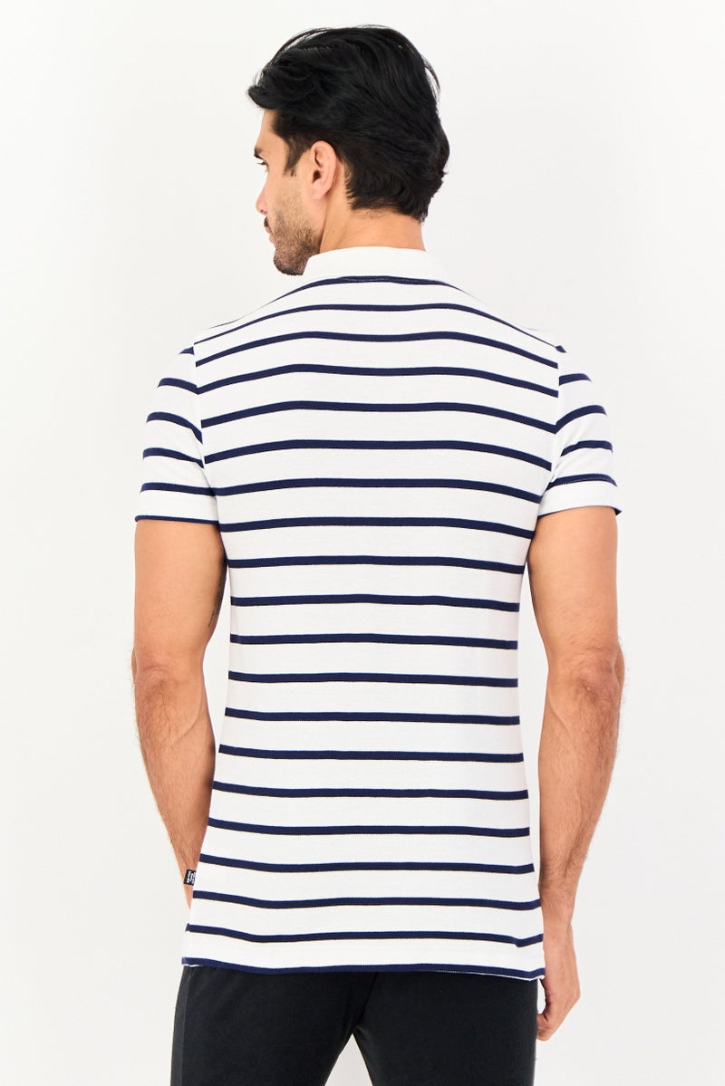 PUMA Men Slim Fit Short Sleeve Embroidered Logo Outdoor Polo Shirt, Multicolor - Image 4