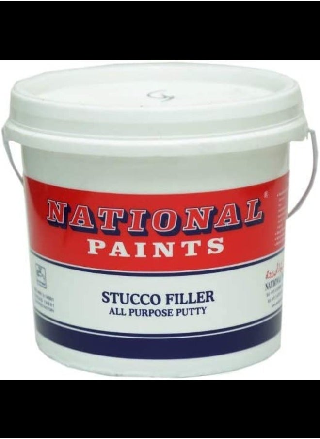 NATIONAL PAINTS Stucco Filler All Purpose Putty 3.6 Liter  - Image 1