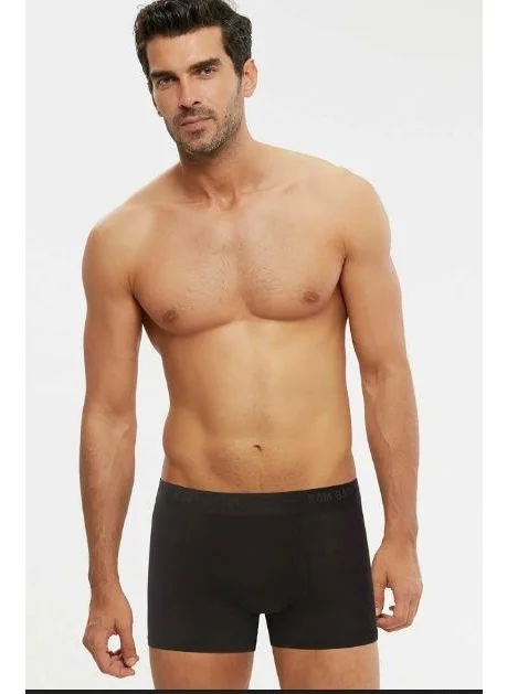 كوم Colin Cotton 2-Pack Men's Boxer - Black