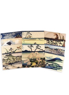 Hokusai Prints Note Cards: 12 Blank Note Cards & Envelopes (6 x 4 inch cards in a box)  - Image 1