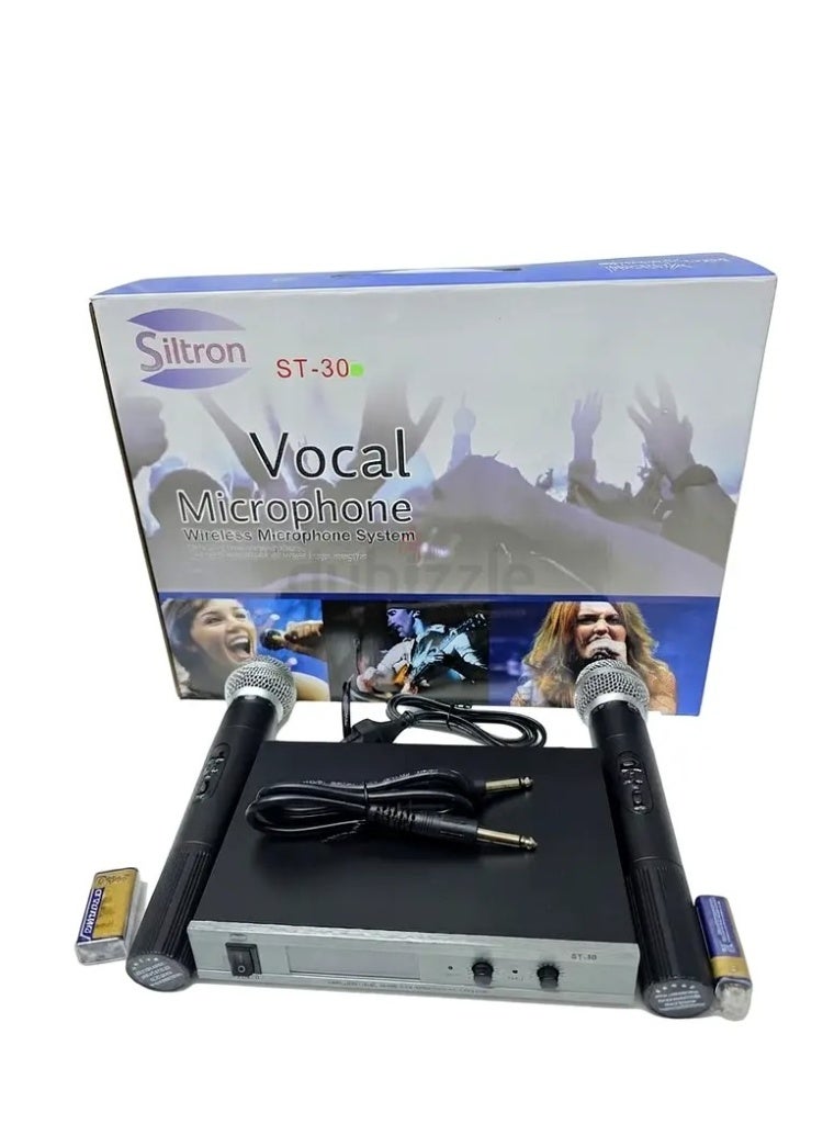 Siltron ST-30 Wireless Microphone Set - 2 in 1