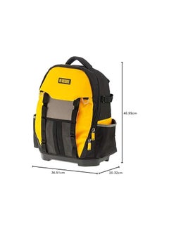 denzeL Denzel Portable Organiser Tool Backpack with 77 Pockets and Plastic Bottom, 14-3/8-Inch X 8-Inch X 18-1/2-Inch (7790270)  - Image 5