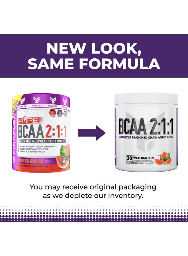 FINAFLEX Pure BCAA 2:1:1, Watermelon - 9.7 oz - Promotes Strength, Recovery & Performance - with 2:1:1 Ratio of Leucine, Isoleucine & Valine + Vitamin C - 30 Servings - Image 5