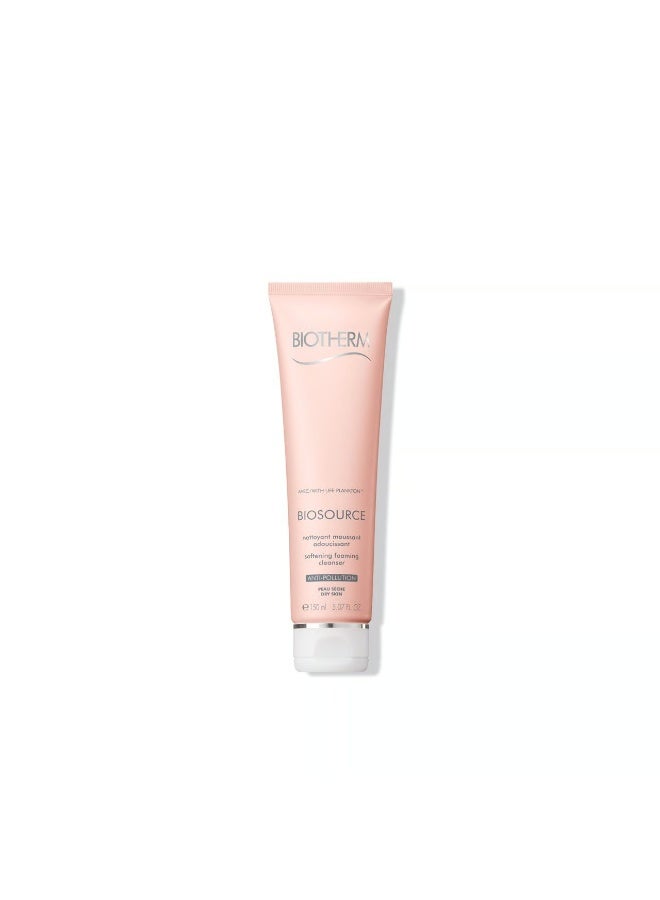 Biotherm Biosource Softening Foaming Cleanser Anti-Pollution 150ml - Image 1