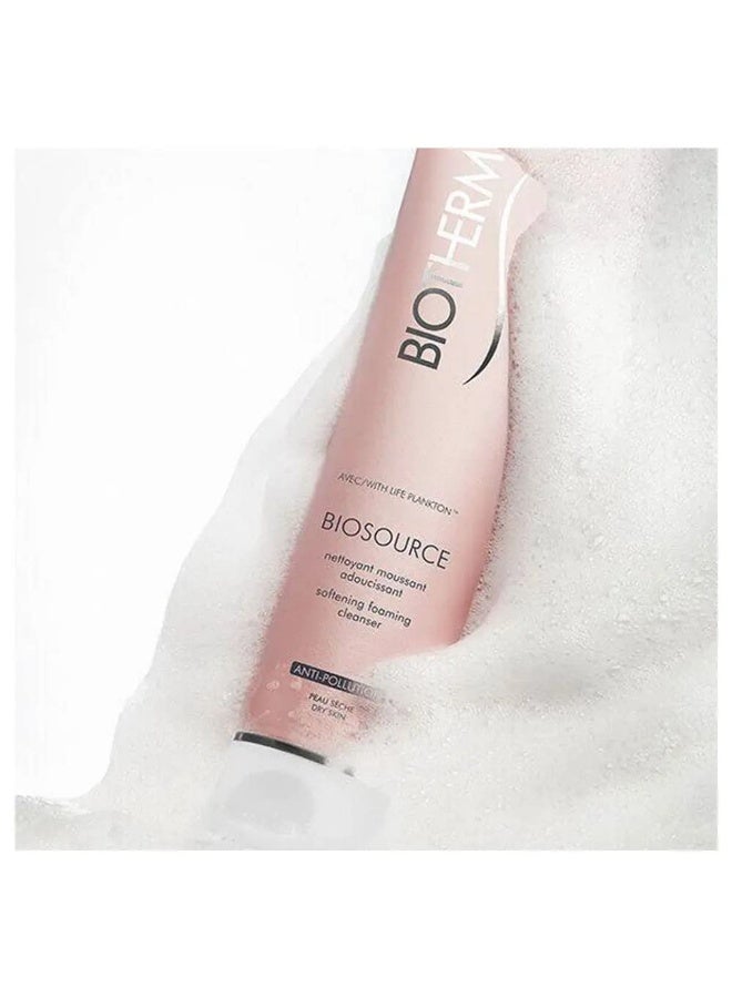 Biotherm Biosource Softening Foaming Cleanser Anti-Pollution 150ml - Image 4
