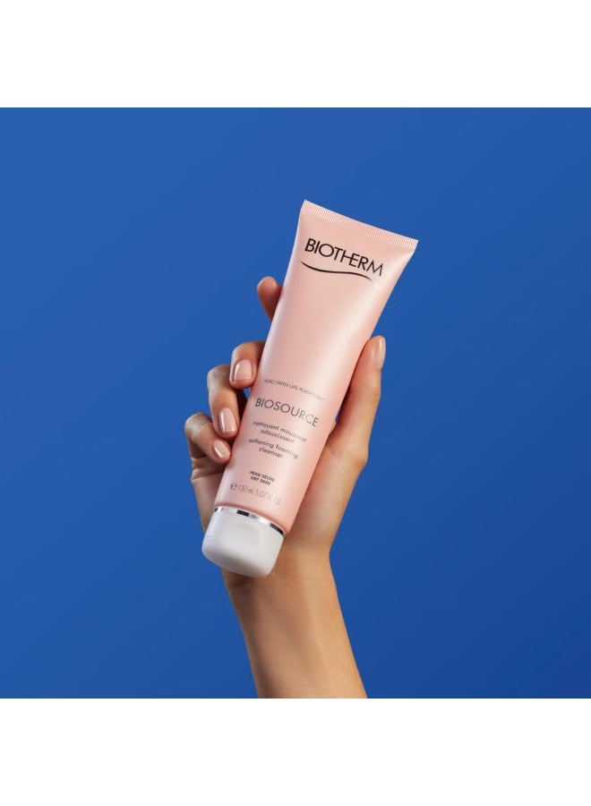 Biotherm Biosource Softening Foaming Cleanser Anti-Pollution 150ml - Image 3
