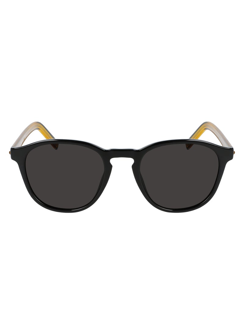 CONVERSE - Kids Unisex UV Protection Round Shape  Sunglasses CV512SY CHUCK-001-4920 - Lens Size: 49 - Black - Image 1