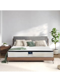 TRIVEX King Size Pocket Spring Mattress with Pillow Top 28cm Thick Innerspring Hybrid Mattress Optimal Comfort & Support Combination Long Warranty Mattress 180x200  - Image 1