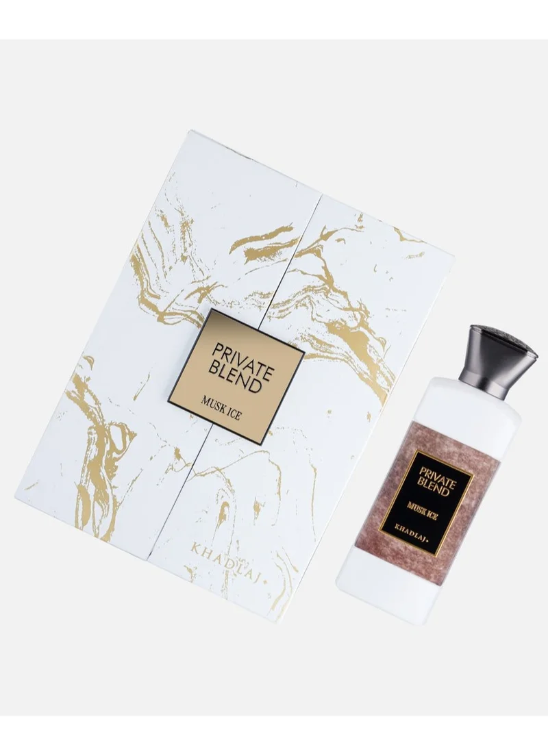 عطور خدلج عطر برايفت بلند مسك آيس إكسترا دي بارفان 100 مل للنساء
