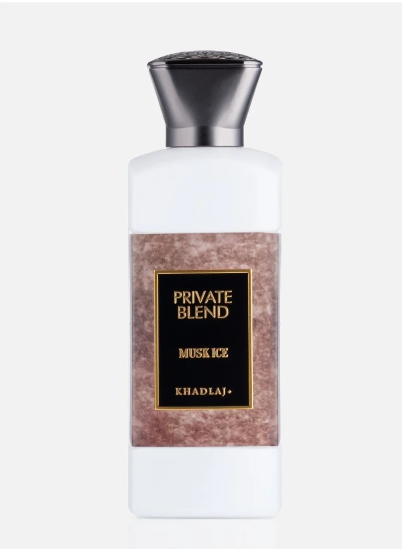 عطور خدلج عطر برايفت بلند مسك آيس إكسترا دي بارفان 100 مل للنساء