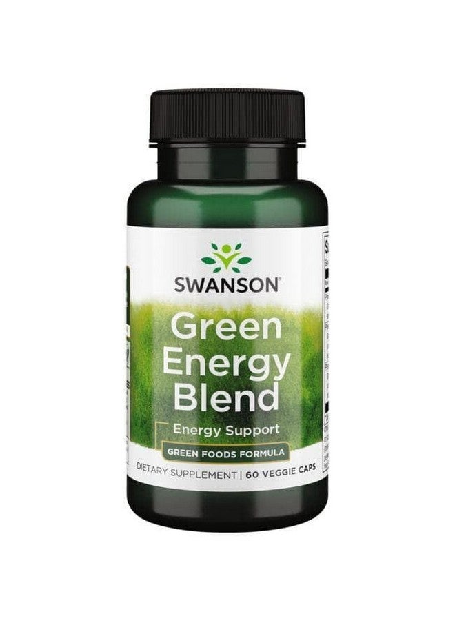 Swanson Greens Green Energy Blend 60 Veg Cap - Image 4