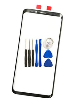 New LCD Screen Front Outer Glass Lens for Samsung Galaxy S9Plus S9 Plus G965 6.2'' Touch Panel Screen Replacement with Tool (Not LCD &Not Digitizer)