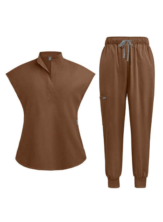 NIBEMINENT Pet Grooming Doctor Work Clothes High Quality Scrub Uniform Jogging Pant Nursing Workwear Health Care Medical School Accessories - Image 1