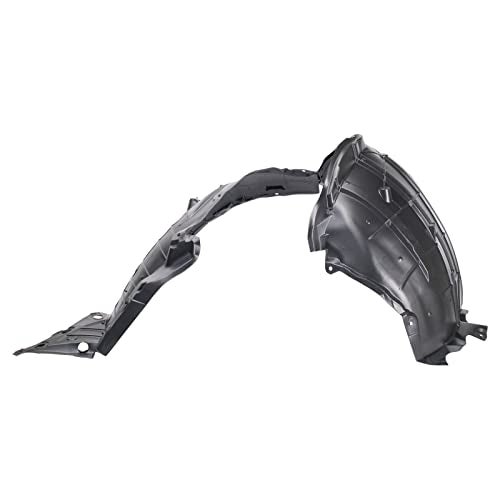 TRQ Front Right Inner Fender Liner Black Passenger Side Compatible with 2013 INFINITI JX35 2014 QX60 2013-2014 Nissan Pathfinder NI1249137 NI1249160 - Image 3